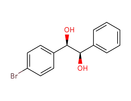 (1R*,2R*)-1-(4-bromophenyl)-2-phenylethane-1,2-diol