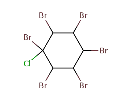 1-chloro-1,2,3,4,5,6-hexabromocyclohexane